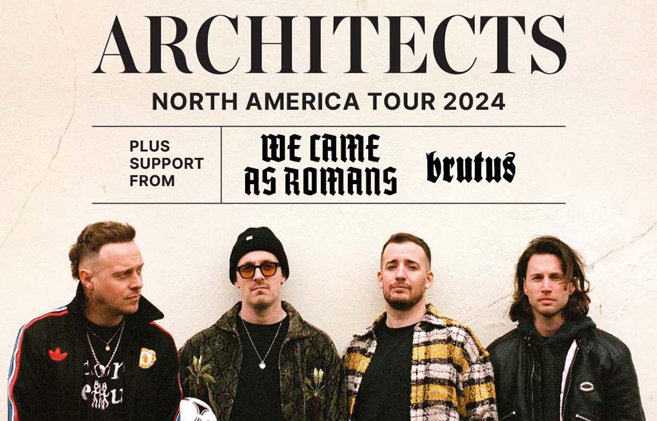 Architects performing live