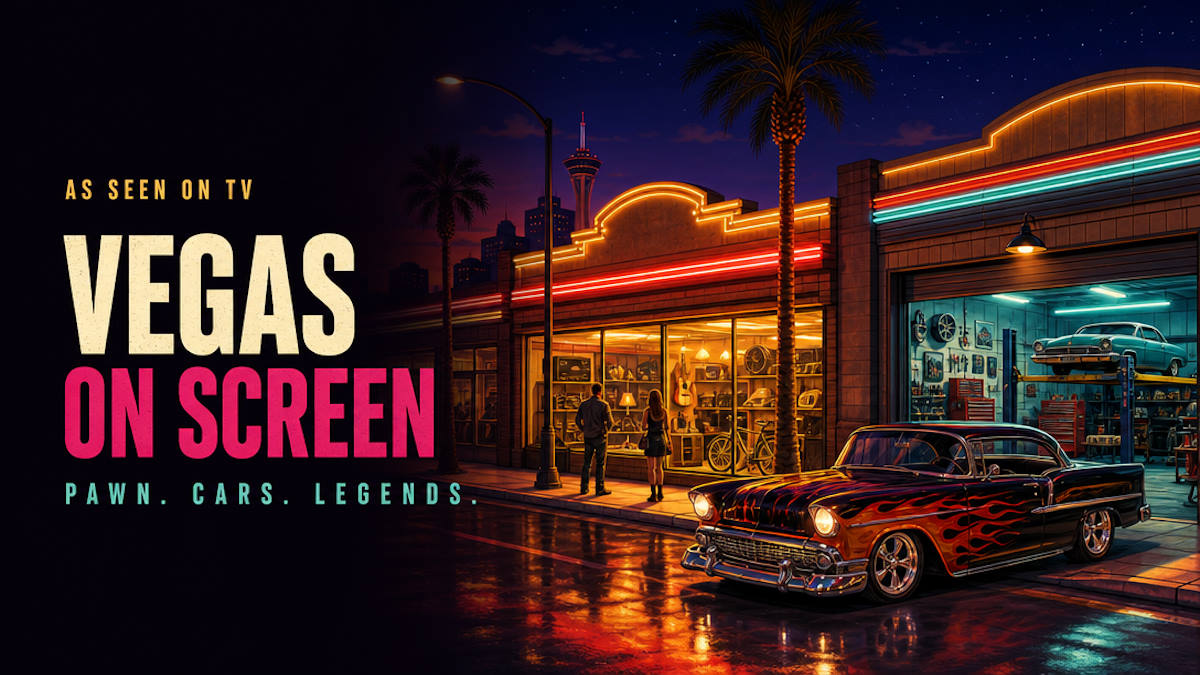 As seen on TV Las Vegas tours of the Pawn Stars and Counting Cars shops