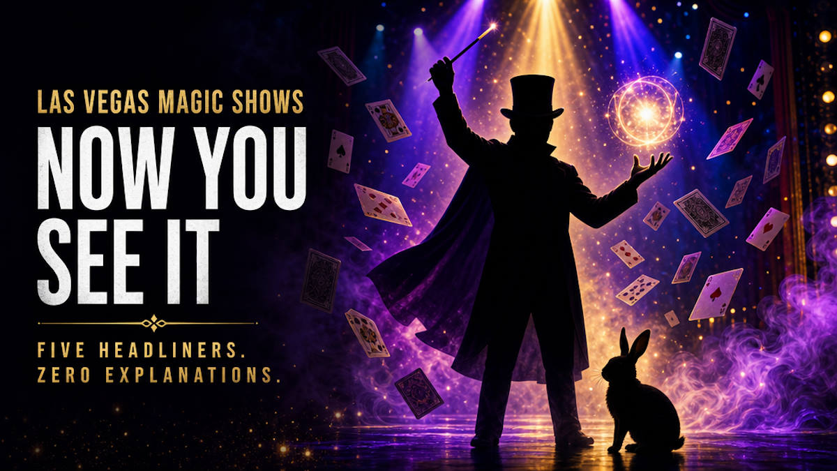 Best magic and illusion shows in Las Vegas: Mat Franco, Shin Lim, Piff the Magic Dragon, Jen Kramer, and David Goldrake