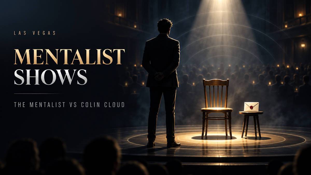 Best mentalism and mind-reading shows in Las Vegas: Colin Cloud Mastermind and The Mentalist