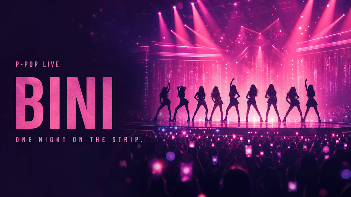 BINI Signals World Tour concert at PH Live Planet Hollywood Las Vegas August 2026