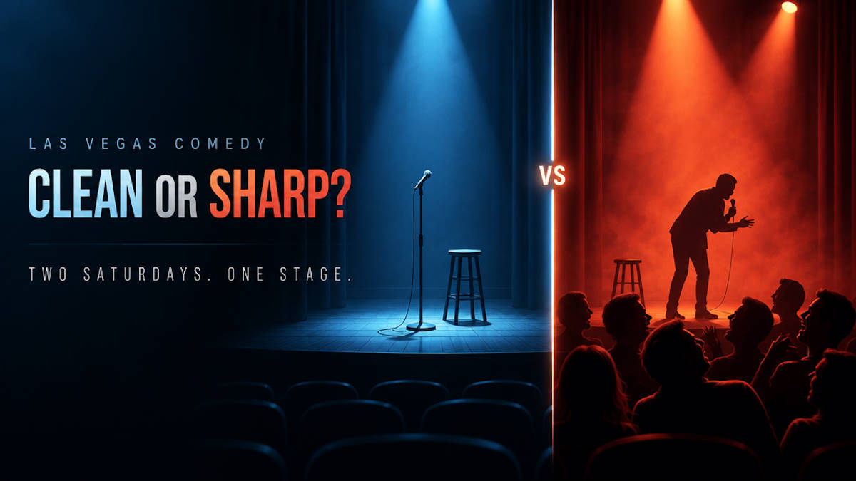 Stand-up comedy at the Palazzo Theatre in Las Vegas on two Saturdays in November