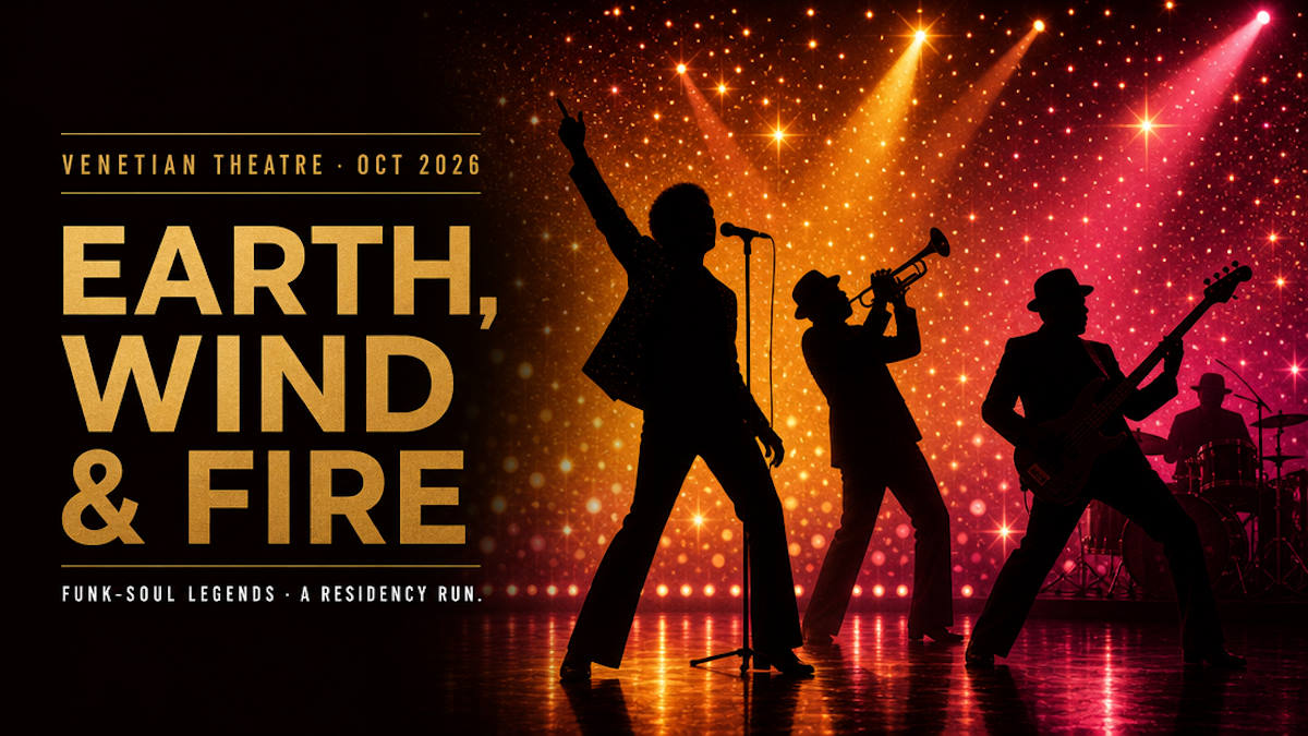 Earth, Wind and Fire at the Venetian Theatre Las Vegas