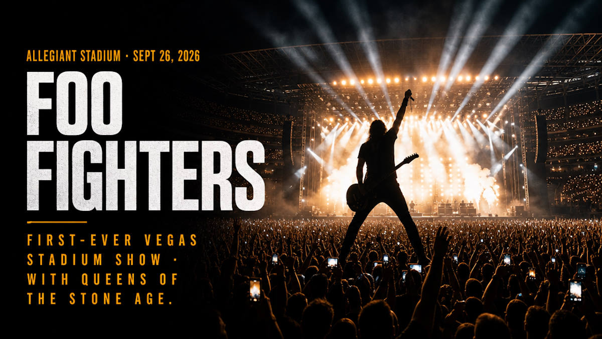 Foo Fighters at Allegiant Stadium Las Vegas