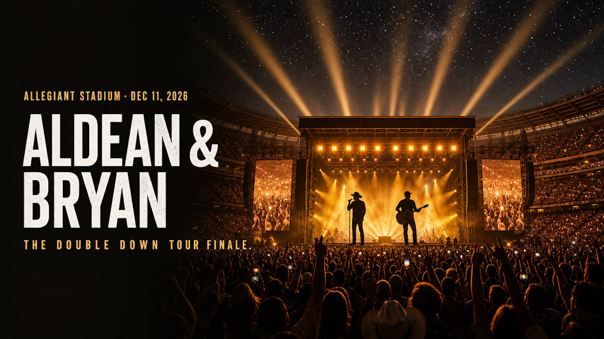 Jason Aldean and Luke Bryan Double Down Tour at Allegiant Stadium Las Vegas