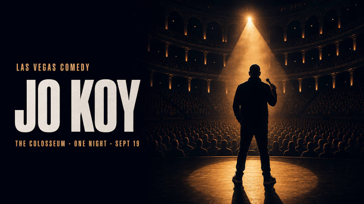 Jo Koy stand-up comedy at The Colosseum at Caesars Palace Las Vegas
