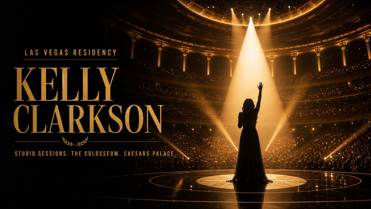 Kelly Clarkson Studio Sessions residency at The Colosseum Caesars Palace Las Vegas