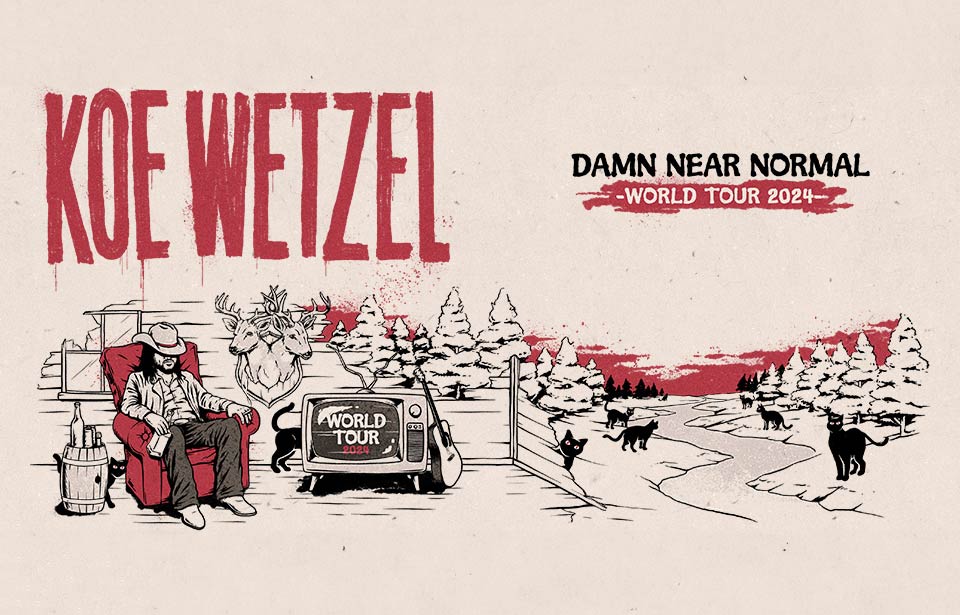 Koe Wetzel performing live
