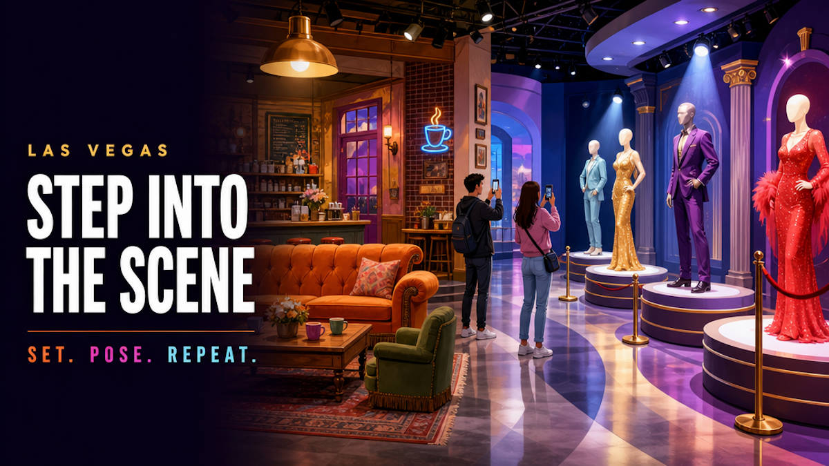 Las Vegas pop-culture photo ops: The Friends Experience and Madame Tussauds