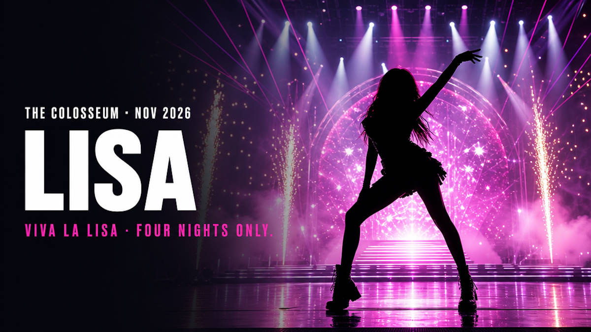 LISA VIVA LA LISA residency at The Colosseum Caesars Palace Las Vegas