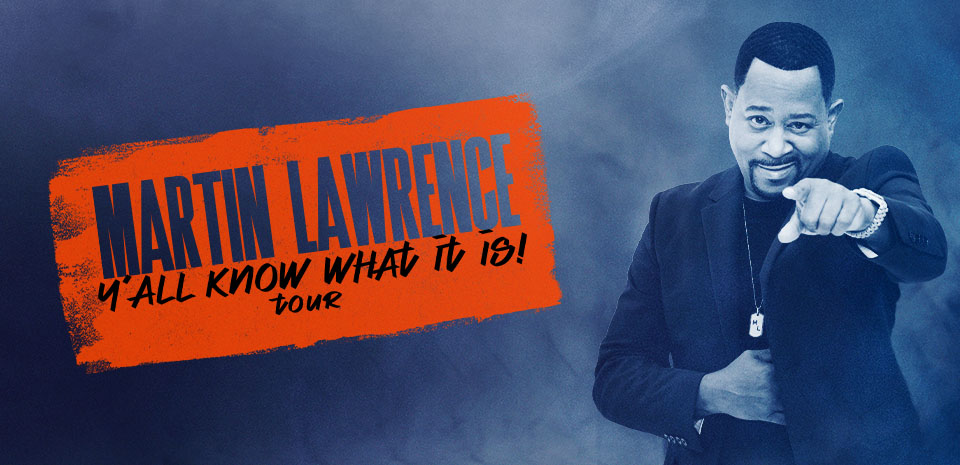 Martin Lawrence performing live