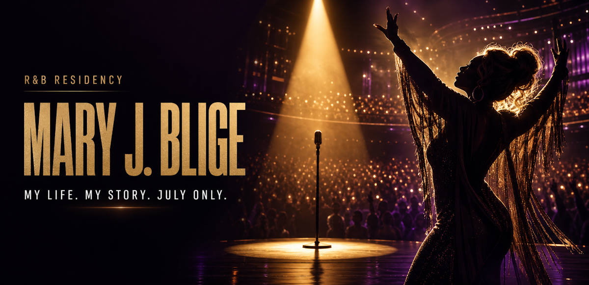 Mary J. Blige live at Dolby Live Park MGM Las Vegas July 2026