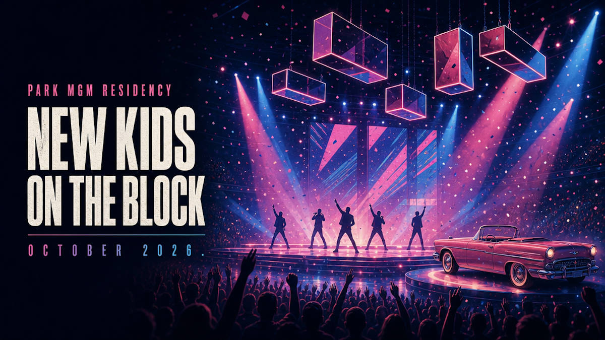 New Kids on the Block The Right Stuff residency at Dolby Live Park MGM October 2026