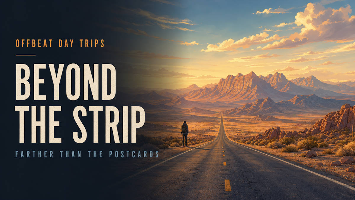 Offbeat day trips from Las Vegas: Area 51, a gold mine, a horseback ride, and Hollywood