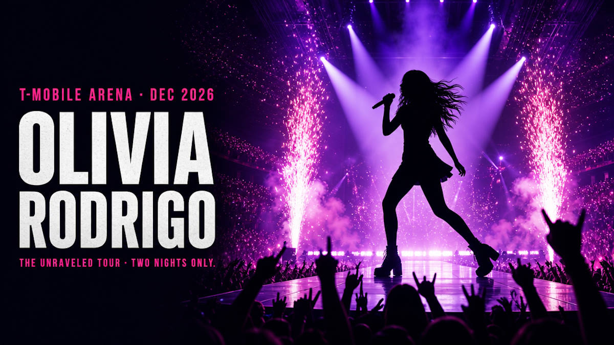 Olivia Rodrigo The Unraveled Tour at T-Mobile Arena Las Vegas