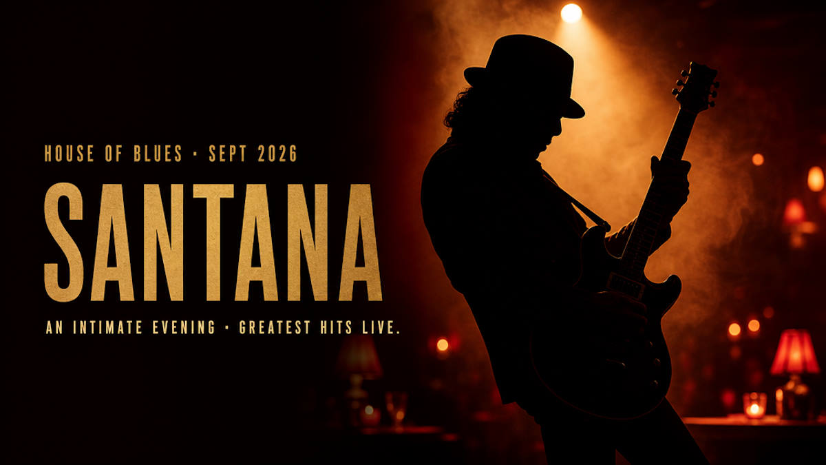 An Intimate Evening with Santana at House of Blues Las Vegas