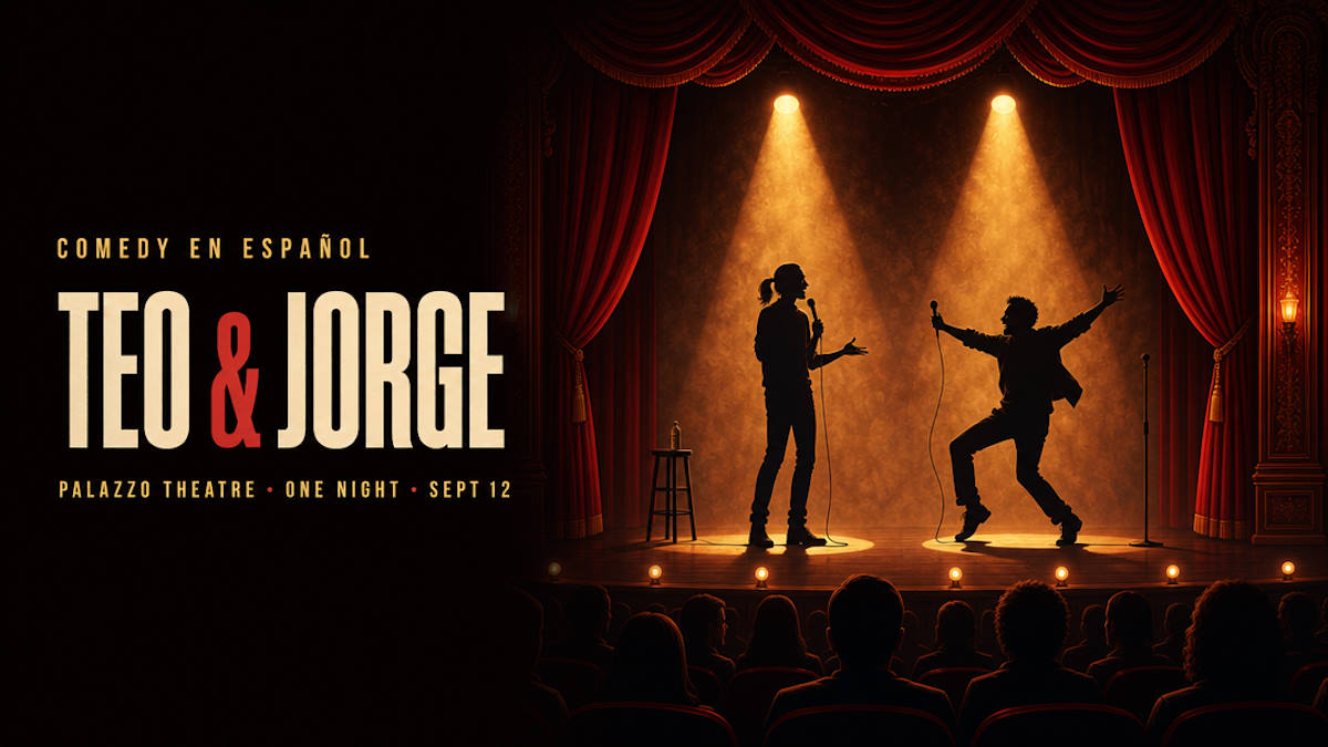 Teo Gonzalez and Jorge Falcon Mexican comedy at the Palazzo Theatre at The Venetian Las Vegas