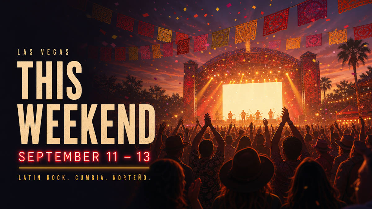 Things to do in Las Vegas this weekend, September 11 to 13, 2026: Latin music, rock and comedy