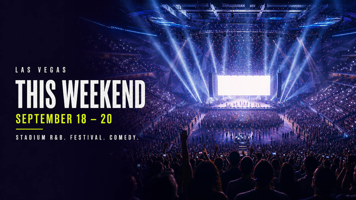 Things to do in Las Vegas this weekend, September 18 to 20, 2026: stadium concerts, festival and comedy