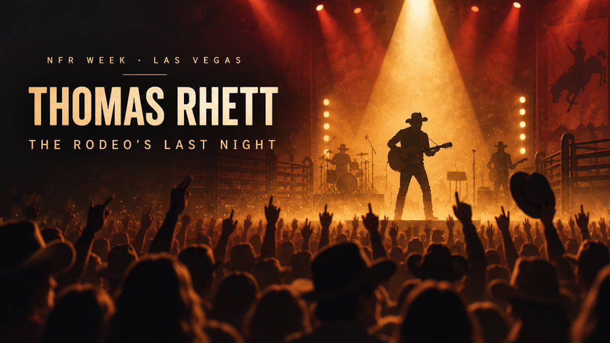 Country concerts in Las Vegas during the closing week of the National Finals Rodeo