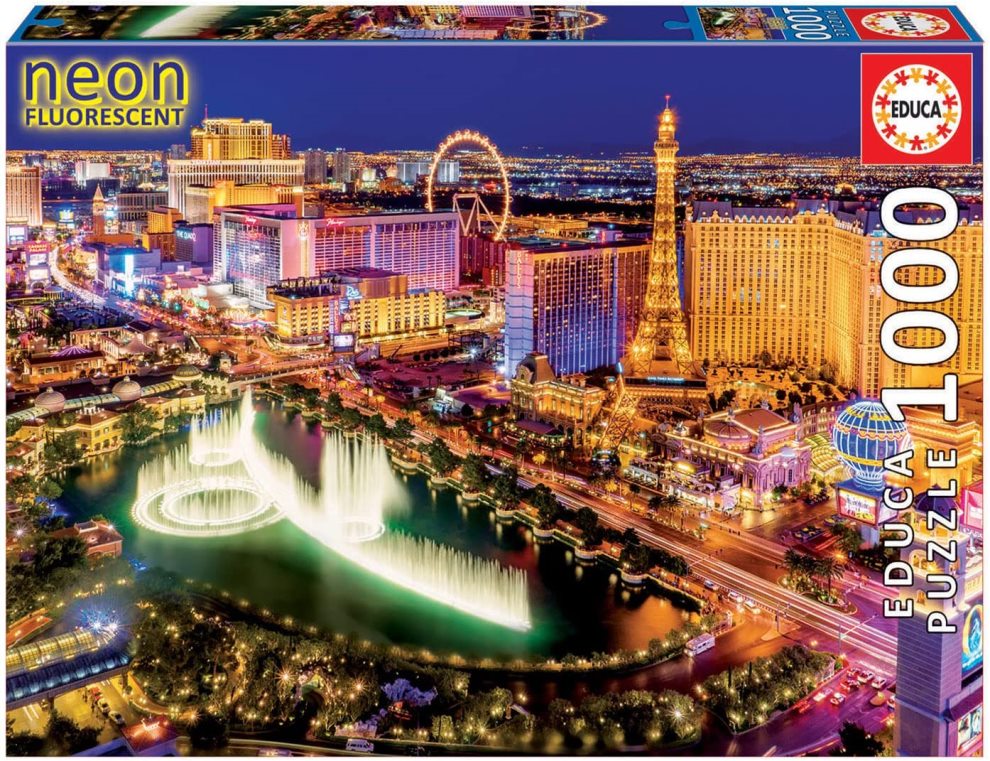 Educa 1000 Neon Las Vegas Puzzle